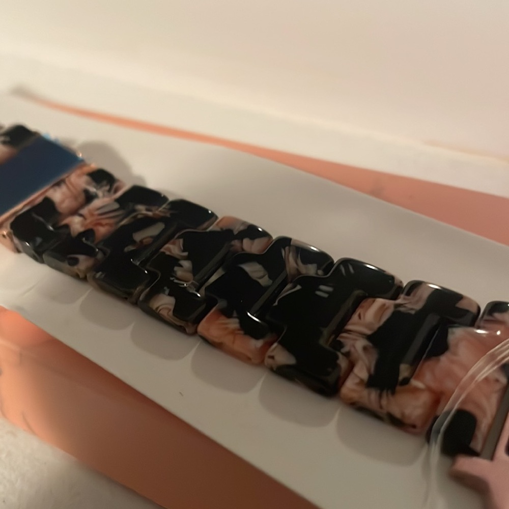 Apple watch band, compatible with series 1 and 2, floral, brand new